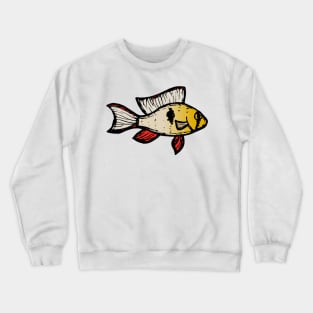 Bolivian ram - freshwater aquarium fish Crewneck Sweatshirt